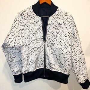 Adidas reversible windbreaker jacket XS new